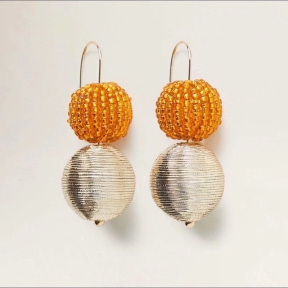 Beaded Bon Bon Dangling Earrings - Picture 1 of 1
